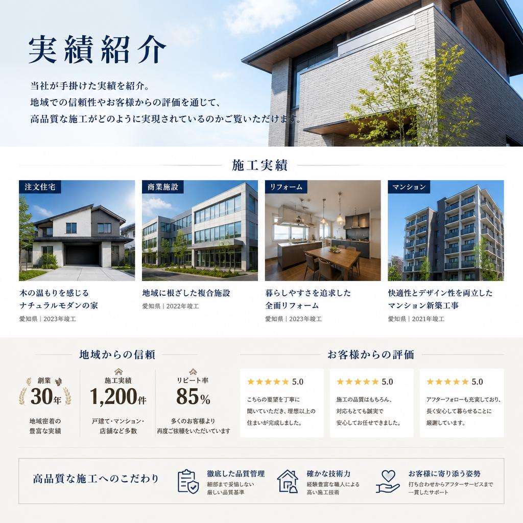 4. 伊勢原市における施工実績
