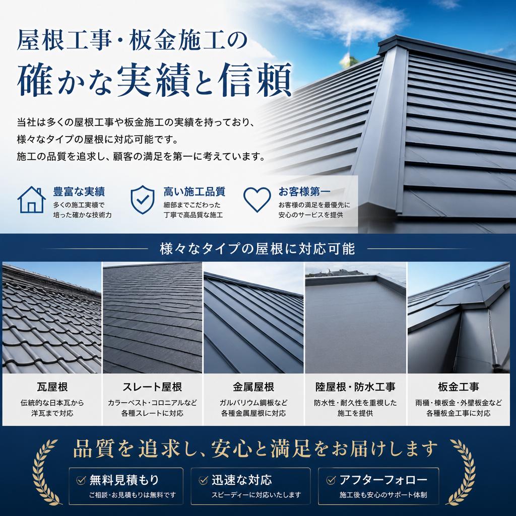 豊富な施工実績