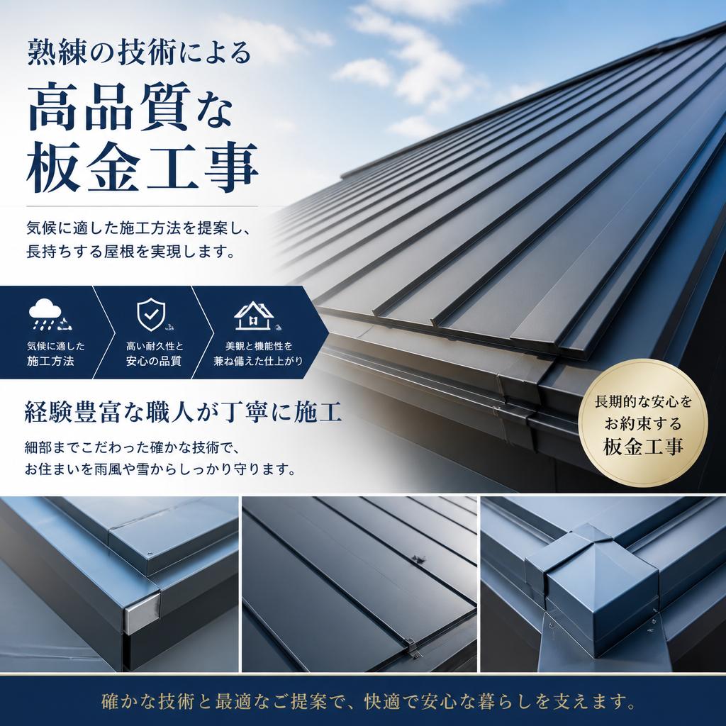 信頼の技術で安心の施工