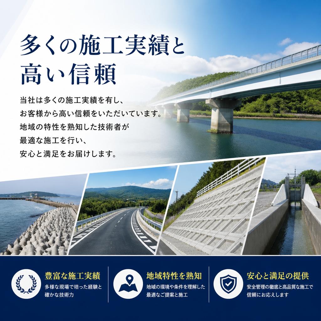 豊富な施工実績