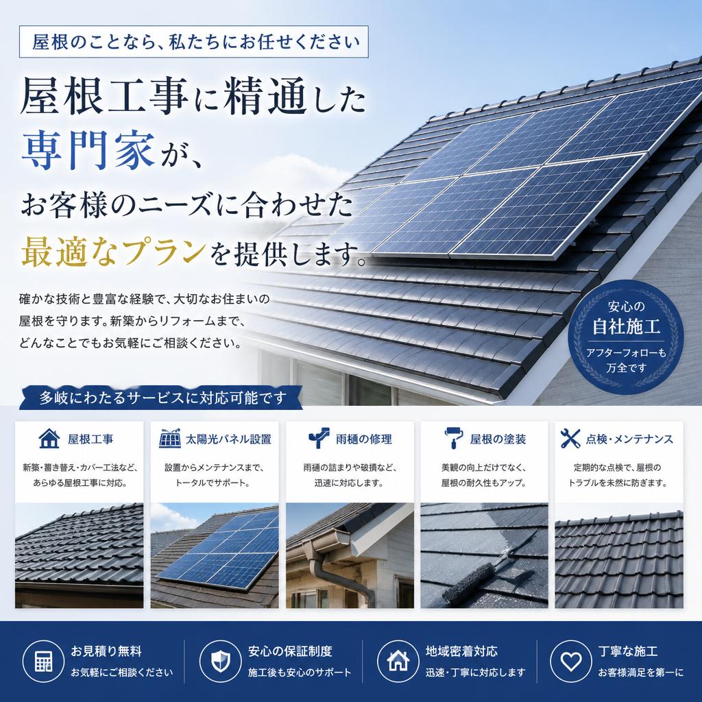 板金工事のプロが対応