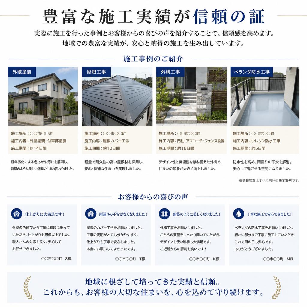 成功事例とお客様の声