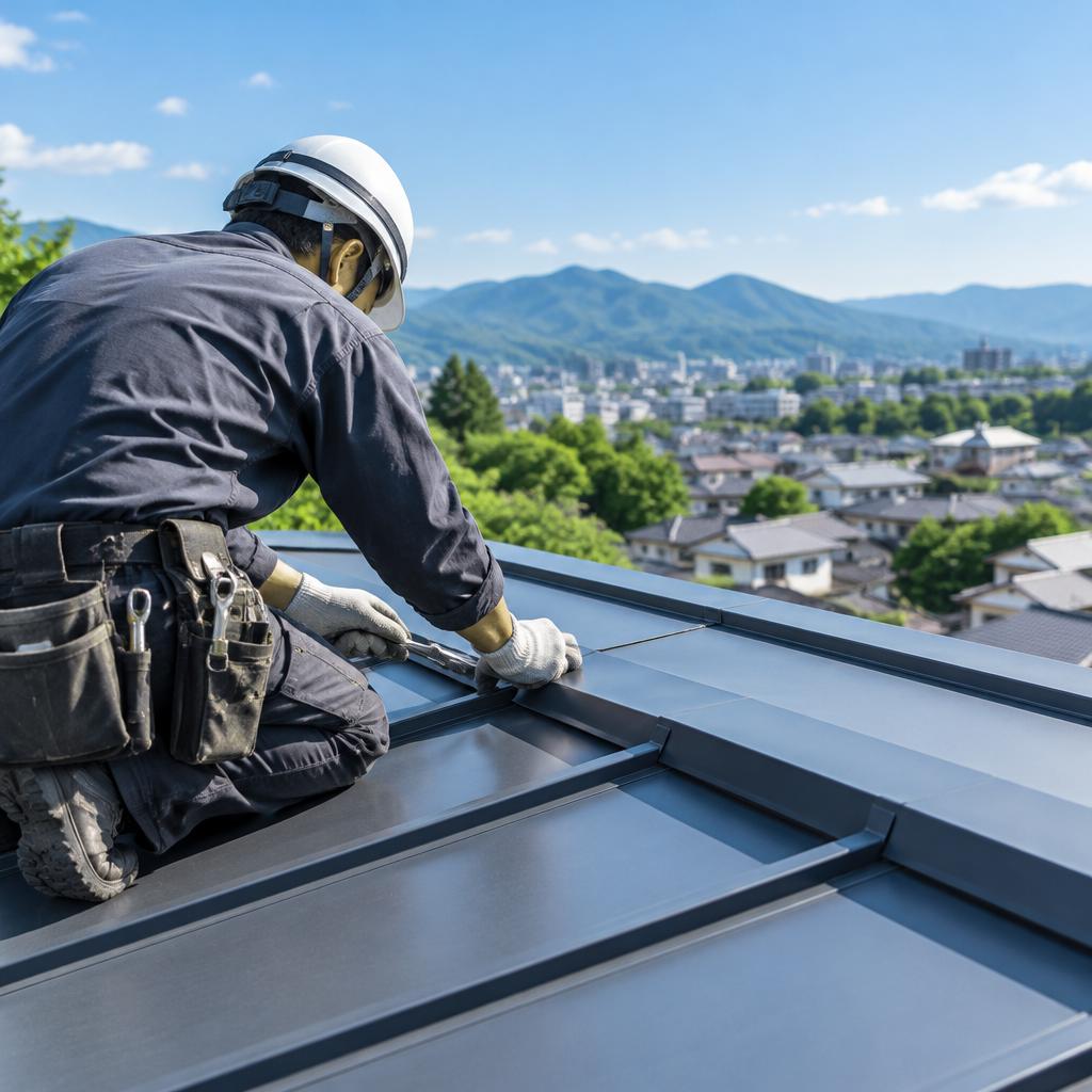 相模原市・座間市・町田市の板金工事なら、屋根を知り尽くした職人へ。確かな調査と丁寧な施工で、雨風から住まいを守ります。